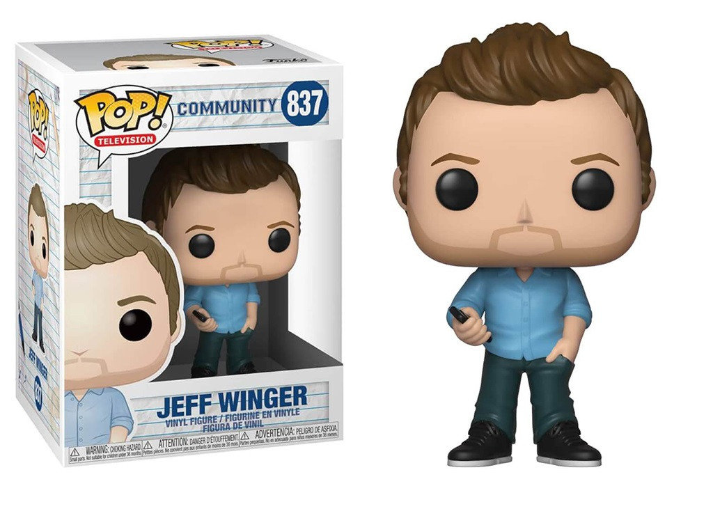 Funko POP! Television, figurka kolekcjonerska, Community, Jeff Winger, 837
