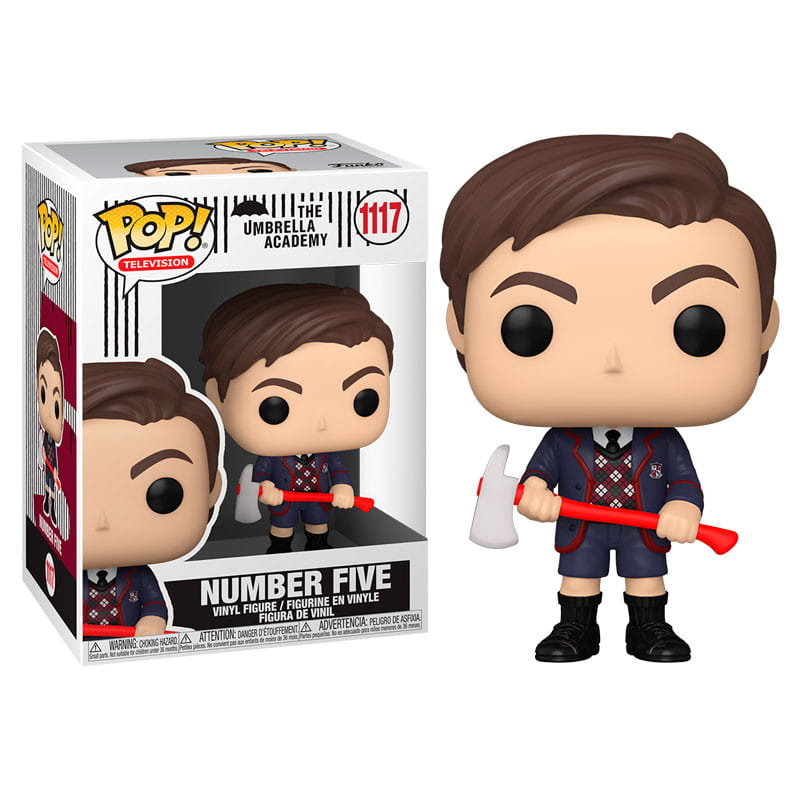 Funko POP! Television, figurka kolekjonerska, The Umbrella Academy, Number 5, 1117