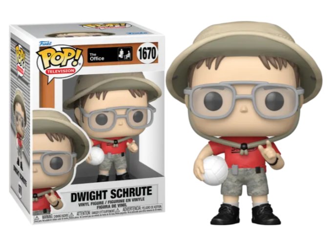 Funko POP! TV: The Office - Kevin Malone - 1 Chance sur 6 D'avoir une Variante Rare Chaseili - Figurine en Vinyle à Collectionner - Idée de Cadeau