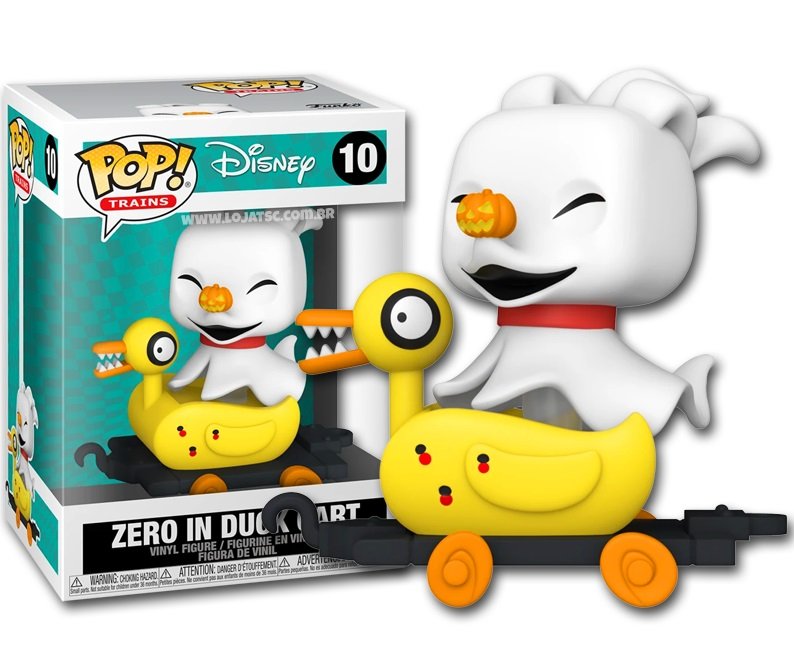 Funko POP! Trains, figurka kolekcjonerska, Disney, Zero In Duck