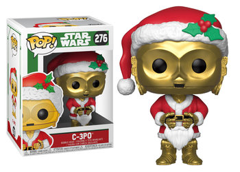 Funko POP, Vinyl, Star Wars, figurka C-3PO (świąteczny) - Funko POP