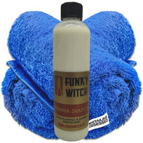 FUNKY WITCH BANANA SHADOW SATIN PLASTIC&RUBBER PROTECTANT 500ml dressing