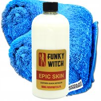 FUNKY WITCH EPIC SKIN LEATHER QUICK DETAILER 1L czyści i zabezpiecza