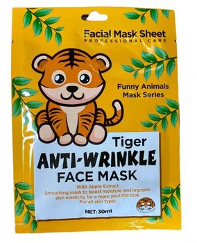 Funny Animal Mask, Maseczka przeciwzmarszczkowa w płachcie, TYGRYS - Hedo