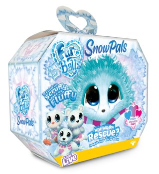 Fur Balls, maskotka niespodzianka Snow Pals Śnieżni Przyjaciele - TM Toys