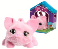 FURREAL MINI ZWIERZAKI Interaktywna ŚWINKA Różowa JUP FURREAL