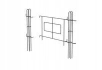 Furtka Bramka Ogrodowa Metalowa Prosta Do Płotka