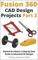 Fusion 360. CAD Design Projects. Part 2 - ebook EPUB M.Eng. Johannes Wild