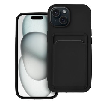 Futerał CARD CASE do IPHONE 15 czarny - Inny producent