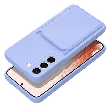 Futerał CARD CASE do SAMSUNG A35 5G fioletowy - Inny producent