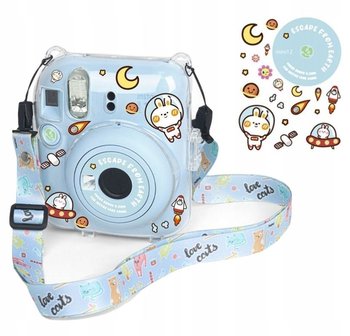Futerał Etui Case Pokrowiec Do Fujifilm Instax Mini 12 + Naklejki / Ucieczka Z Ziemi - Loveinstant