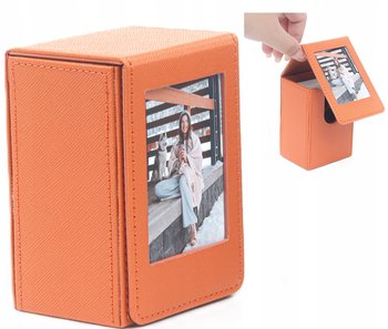 Futerał Etui Case Pudełko Box Na 100x Zdjęcia Do Fuji Instax Mini 12 11 40 9 8 7 Evo Link Liplay / Brązowy - LOVEINSTANT