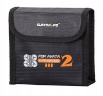 Futerał Etui Pokrowiec Na 3x Akumulator Do Drona Dji Avata 2 Ognioodporny / At2-dc783-3