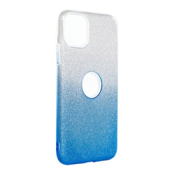 Futerał Forcell SHINING do IPHONE 11 PRO MAX ( 6.5" ) transparent/niebieski - Forcell