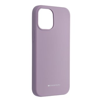 Futerał Mercury Silicone do Iphone 12 MINI fioletowy - Mercury