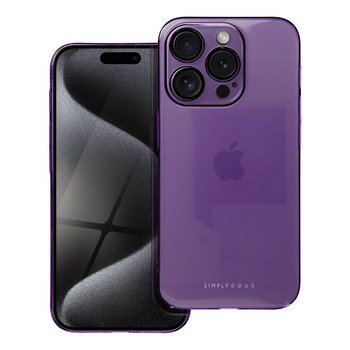 Futerał Roar Pure Simple Fit Case - do iPhone 15 Pro Fioletowy - Inny producent