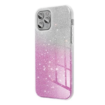Futerał SHINING do SAMSUNG Galaxy A55 5G transparent/róż - Inny producent