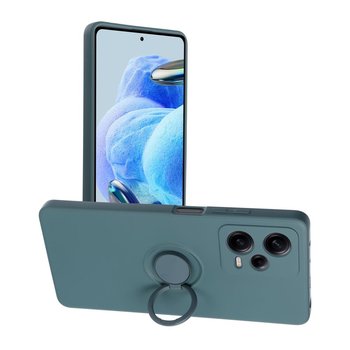 Futerał SILICONE RING do XIAOMI Redmi NOTE 12 PRO 5G  zielony - Inny producent