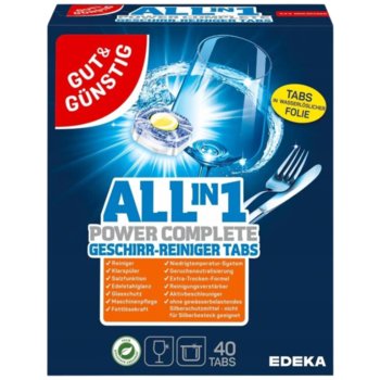 G&G Allin1 Power Complete Tabletki do Zmywarki 40 Sztuk - G&G