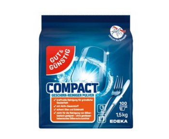 G&G Edeka Proszek do Zmywarki 1,5 kg 100 Cykli - G&G