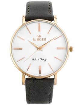 G. Rossi, Zegarek damski, 10401A2-3B4 (zg845c), szaro-różowy - G. Rossi