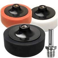 Gąbki Pady Polerskie Do Wiertarki Zestaw M14 125Mm