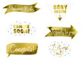 Gadżety do zdjęć, Baby shower, 6 sztuk - PartyDeco