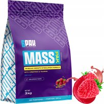 Gainer 3000G Mass Pak Complex Białko Węglowodany Kreatyna Whey Protein Wpc 6PAK NUTRITION