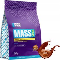 Gainer 3000G Mass Pak Complex Białko Węglowodany Kreatyna Whey Protein Wpc 6PAK NUTRITION