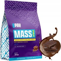 Gainer 3000G Mass Pak Complex Białko Whey Protein Wpc Węglowodany Kreatyna 6PAK NUTRITION