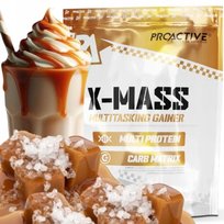 GAINER w proszku białko węglowodany ProActive X-MASS Słony Karmel 1000g Inna marka