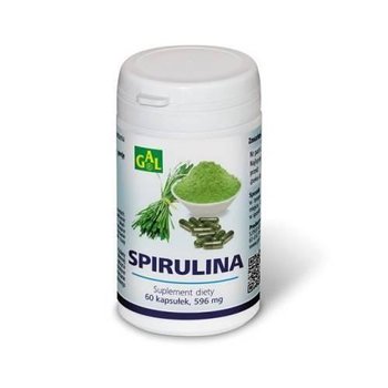 GAL, Spirulina, suplement diety, 60 kapsułek - Gal