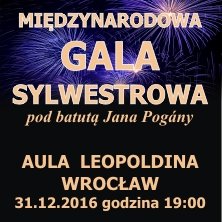 Międzynarodowa Gala Sylwestrowa w Auli Leopoldina
