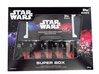 GALAKTYCZNA KOLEKCJA 2023 Topps Star Wars Super Box 24 PACZKI PONAD 150 KART