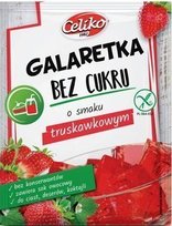 Galaretka bez cukru truskawkowa bez glutenu Celiko Celiko