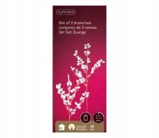 Gałązka ozdobna micro LED 90cm-48L - Kaemingk