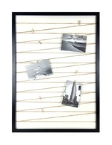 Galeria na zdjęcia Fotogaleria sznurkowa ramka ze sznurkami 50x70 czarna Hekla