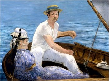 Galeria Plakatu, Boating, Edouard Manet, 60x40 cm - Galeria Plakatu