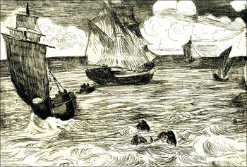 Galeria Plakatu, Marine, Edouard Manet, 70x50 cm - Galeria Plakatu