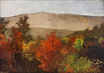 Galeria Plakatu, Plakat, Autumn Treetops, Winslow Homer, 91,5x61 cm - Galeria Plakatu