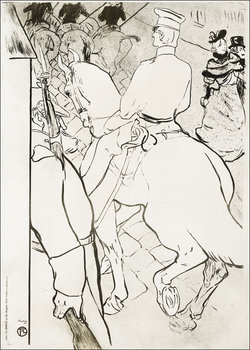 Galeria Plakatu, Plakat, Babylone d’Allemagne, Henri De Toulouse-Lautrec, 40x60 cm - Galeria Plakatu