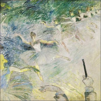 Galeria Plakatu, Plakat, Ballet Dancers, Henri De Toulouse-Lautrec, 30x30 cm - Galeria Plakatu