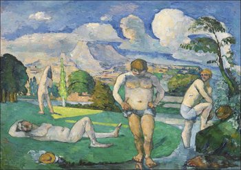 Galeria Plakatu, Plakat, Bathers at Rest, Paul Cézanne, 29,7x21 cm - Galeria Plakatu