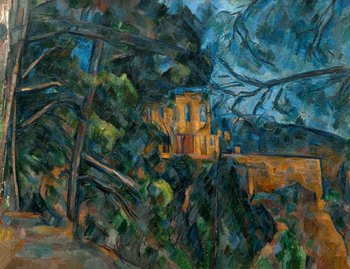 Galeria Plakatu, Plakat, Château Noir, Paul Cézanne, 42x29,7 cm - Galeria Plakatu