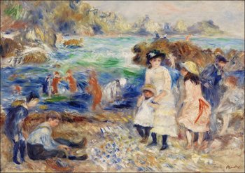 Galeria Plakatu, Plakat, Children on the Seashore, Pierre-Auguste Renoir, 84,1x59,4 cm - Galeria Plakatu