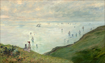 Galeria Plakatu, Plakat, Cliffs at Pourville, Claude Monet, 29,7x21 cm - Galeria Plakatu