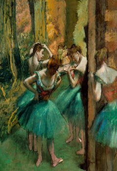 Galeria Plakatu, Plakat, Dancers, Pink And Green, Edgar Degas, 29,7x42 cm - Galeria Plakatu