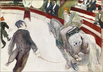 Galeria Plakatu, Plakat, Equestrienne, Henri De Toulouse-Lautrec, 29,7x21 cm - Galeria Plakatu