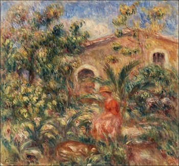 Galeria Plakatu, Plakat, Farmhouse, Pierre-Auguste Renoir, 50x50 cm - Galeria Plakatu