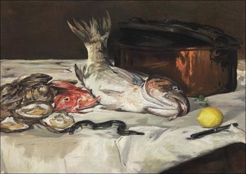 Galeria Plakatu, Plakat, Fish, Edouard Manet, 29,7x21 cm - Galeria Plakatu